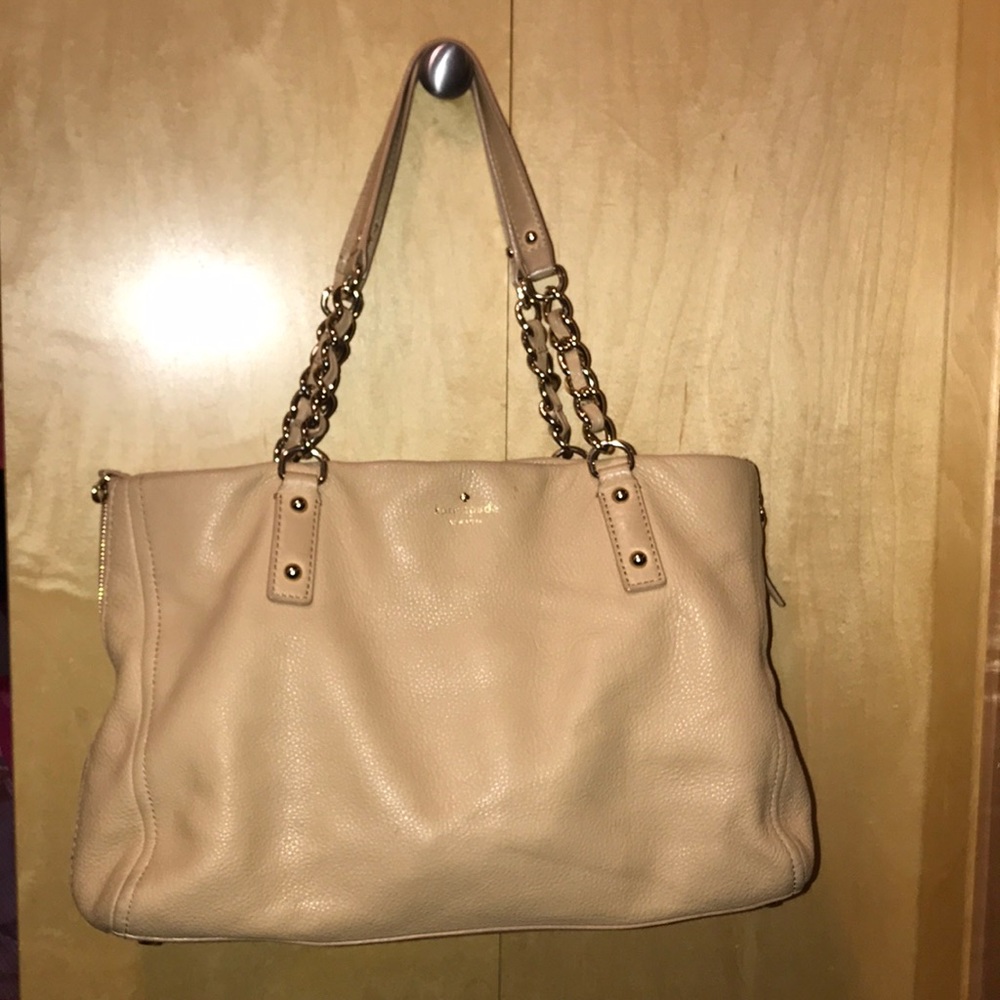 Kate spade cobble Hill taupe handbag